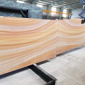 Đá vân gỗ ốp cầu thang