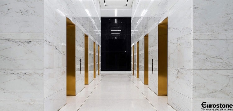 Đá ốp thang máy