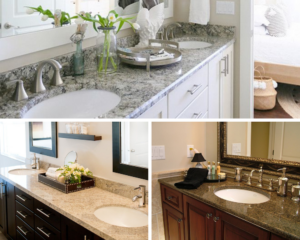 Chọn màu đá granite cho bàn Lavabo