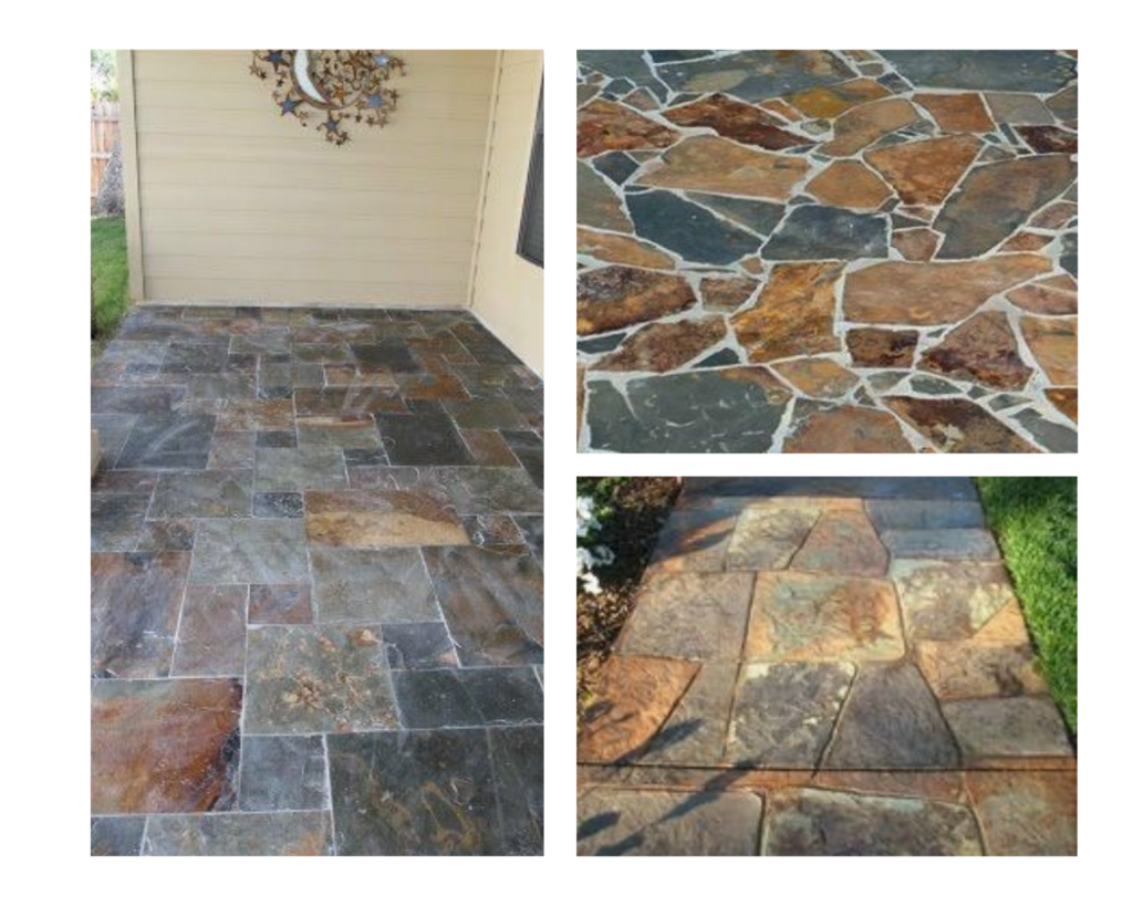 Đá chẻ lát sân vườn