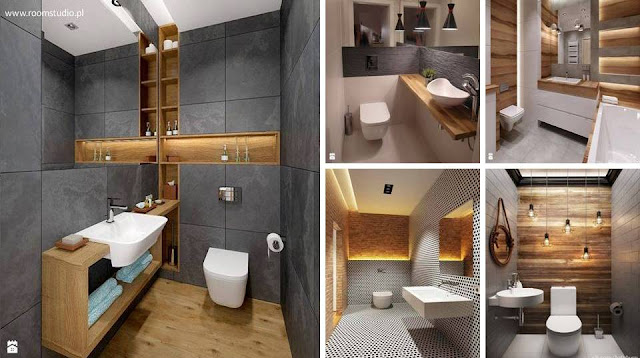 Thiết kế nhà tắm dùng đá ốp lát tự nhiên