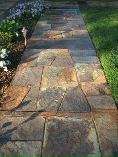 đá rối đa sắc Lai Châu lát lối đi