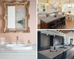 So sánh đá thạch anh với đá granite