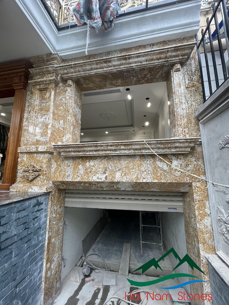 MẪU MẶT TIỀN NHÀ ĐẸP ỐP BẰNG ĐÁ TỰ NHIÊN GRANITE