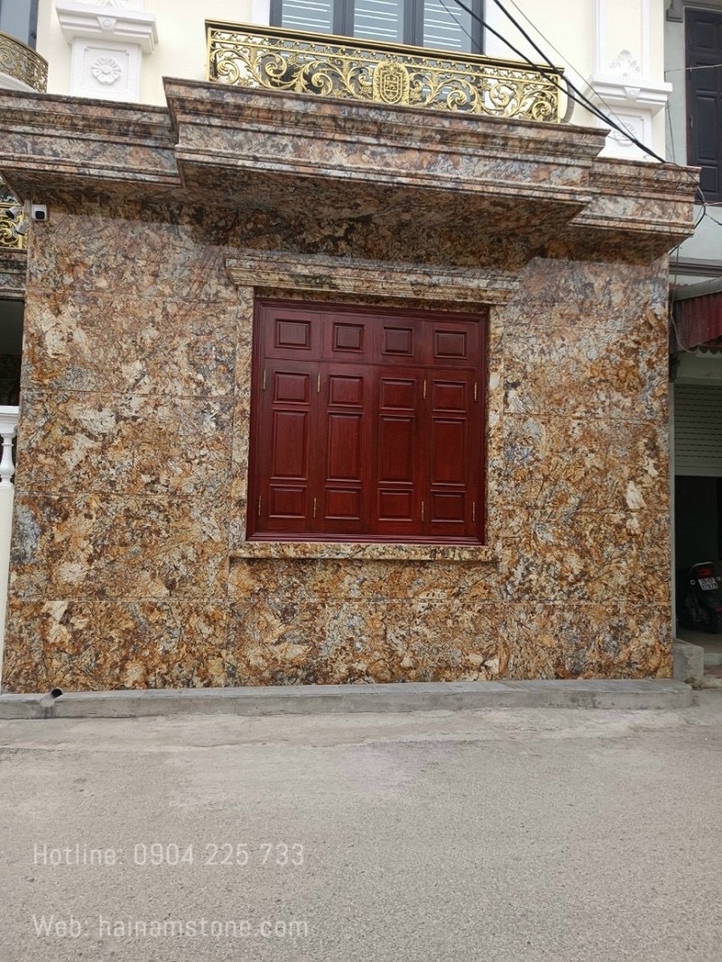 MẪU MẶT TIỀN NHÀ ĐẸP ỐP BẰNG ĐÁ TỰ NHIÊN GRANITE
