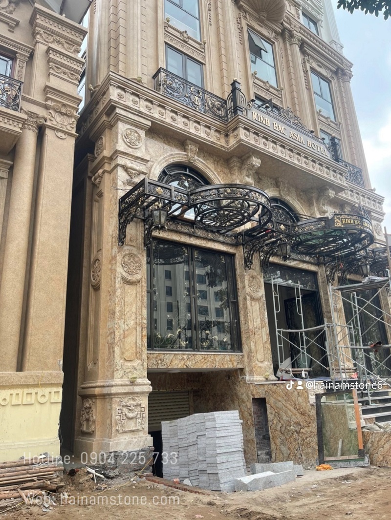 MẪU MẶT TIỀN NHÀ ĐẸP ỐP BẰNG ĐÁ TỰ NHIÊN GRANITE