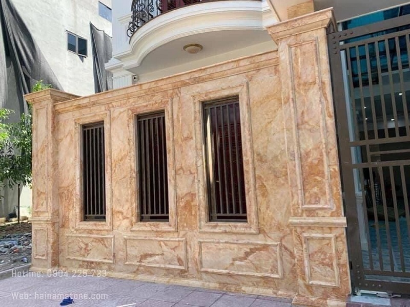 MẪU MẶT TIỀN NHÀ ĐẸP ỐP BẰNG ĐÁ TỰ NHIÊN GRANITE