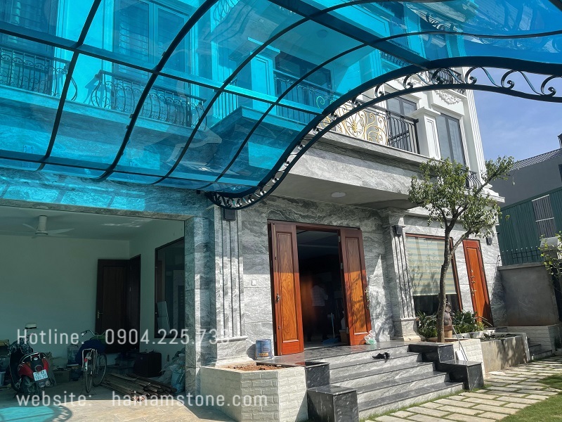 ỐP MẶT TIỀN NHÀ BẰNG ĐÁ TỰ NHIÊN GRANITE