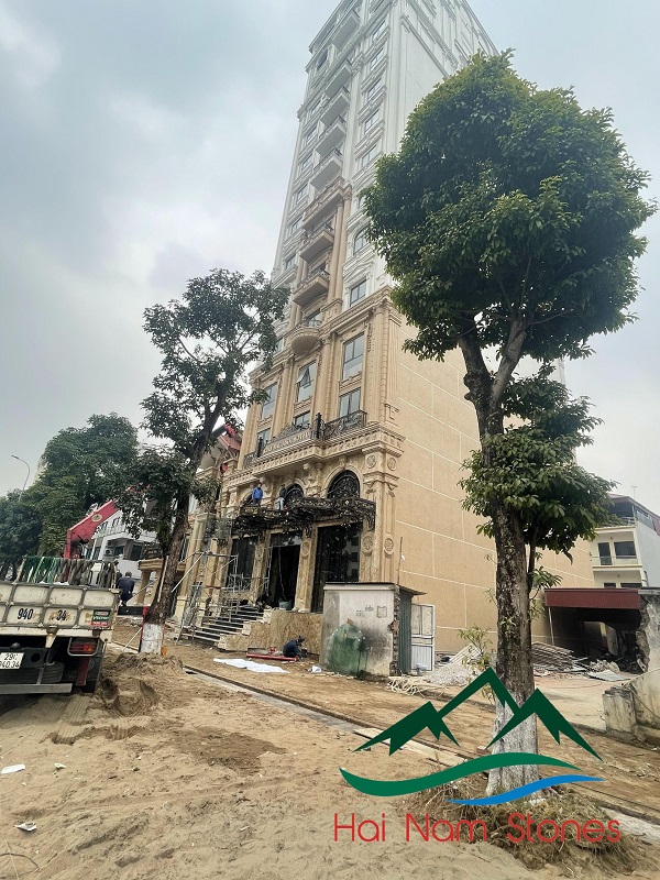 ỐP MẶT TIỀN NHÀ BẰNG ĐÁ TỰ NHIÊN GRANITE