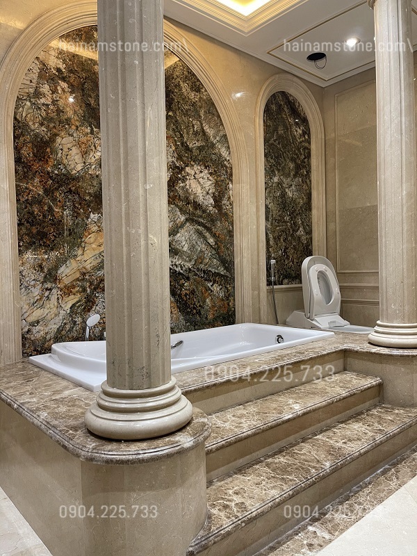 SỞ HỮU PHÒNG TẮM NHƯ KHÁCH SẠN 5 SAO TỪ ĐÁ TỰ NHIÊN CAO CẤP