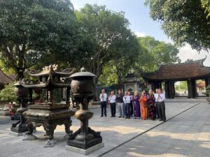 CÔNG TY ĐÁ HẢI NAM GÓP MẶT TẠI LỄ TƯỞNG NIỆM 885 NGÀY HÓA ĐỨC VUA LÝ THẦN TÔNG