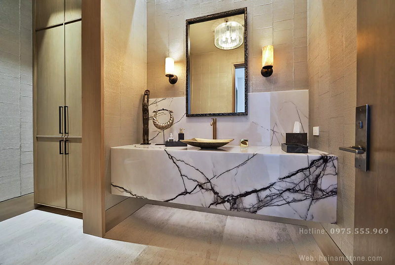 MẶT BÀN ĐÁ TỰ NHIÊN NÀO TỐT NHẤT CHO NHÀ TẮM CỦA BẠN? 